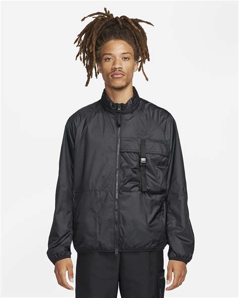 nike woven packable jacket schwarz weiß|Nike pkbl lined jacket.